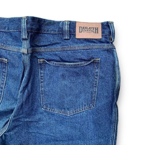 Duluth Trading Co. 100% Cotton Denim Jeans with Stains Men’s 40 x 32 - Picture 8 of 13